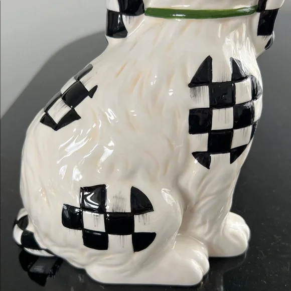 MacKenzie-Child’s Ceramic Staffordshire Dog Figurine - Picture 6 of 10